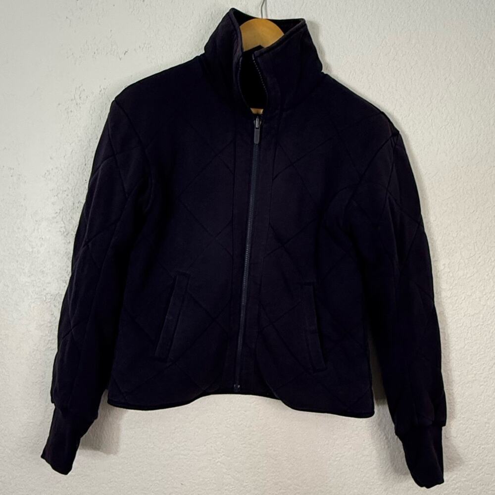 lululemon athletica quilted forever warm reversible jacket navy Outdoors Casual